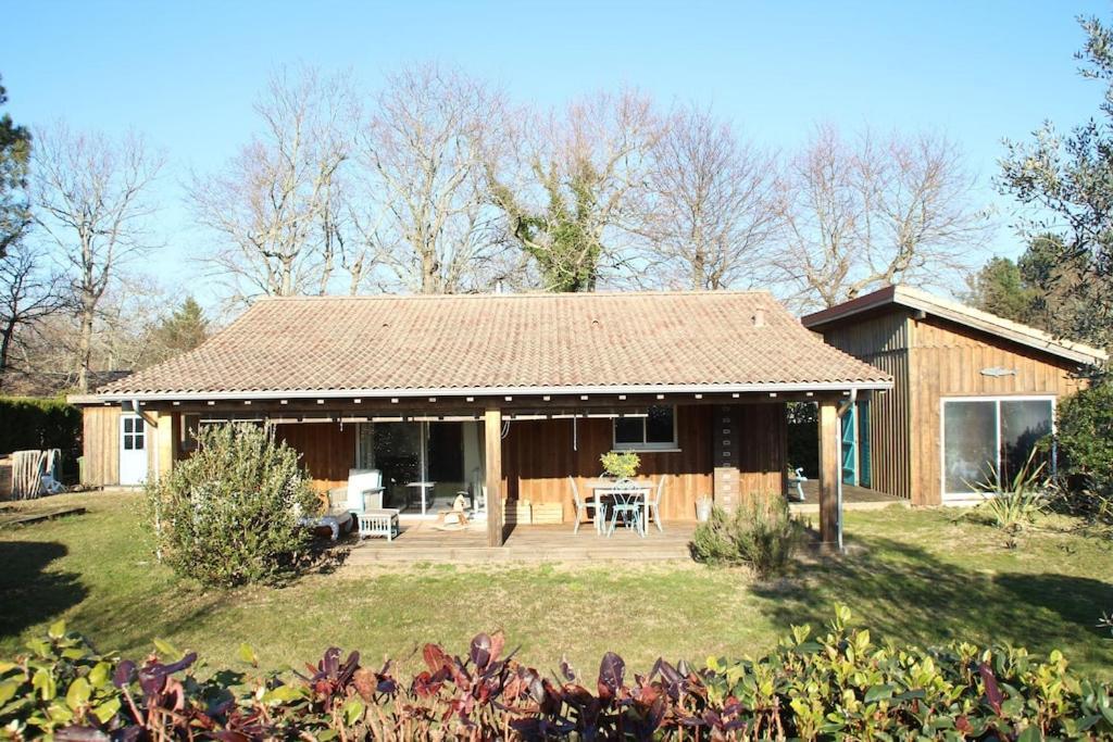 Wooden House By The Sea Villa Hourtin Exterior photo